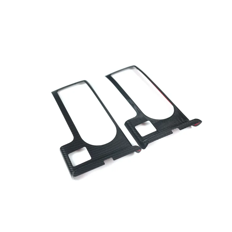 JDMuscle [15-21 WRX] Tanso Dry Carbon Fiber Cup Holder Cover