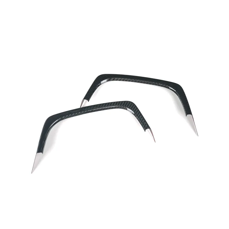 JDMuscle 15-21 WRX/STI Tanso Carbon Fiber Exhaust Trim Covers