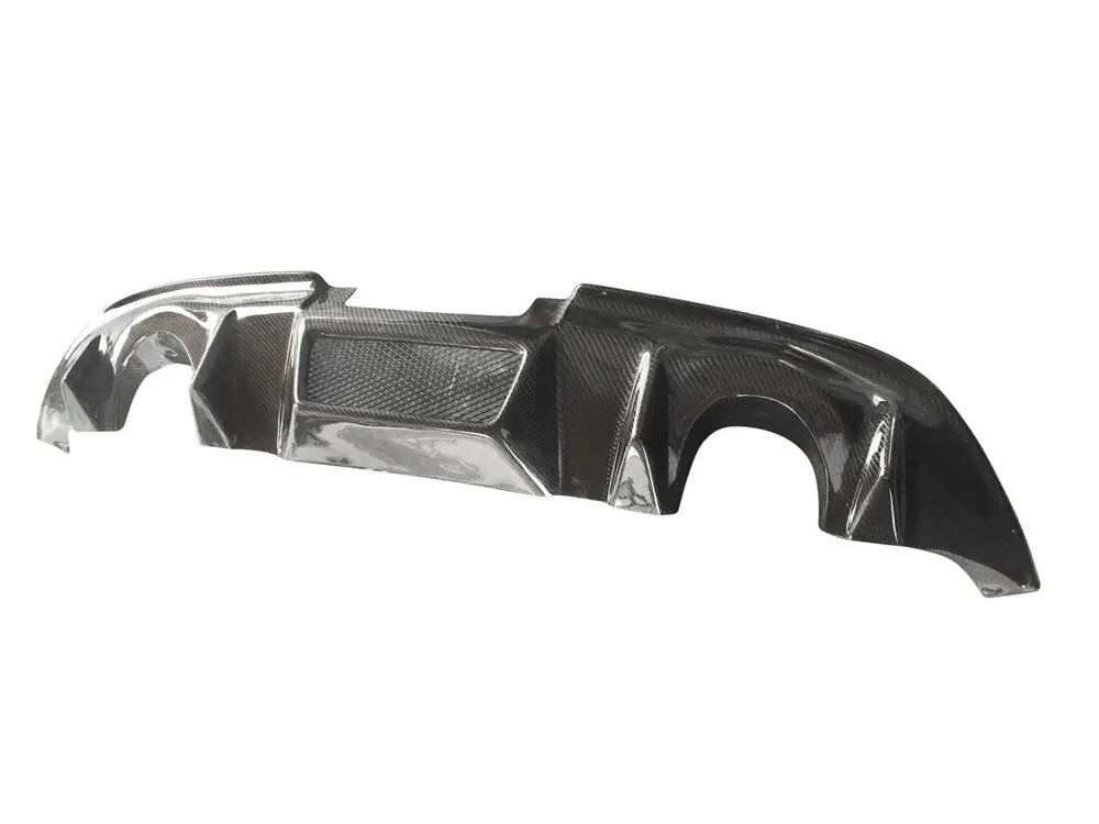 JDMuscle Tanso Carbon Fiber DP Style Rear Diffuser (2008-2011 Infiniti G37 Coupe)