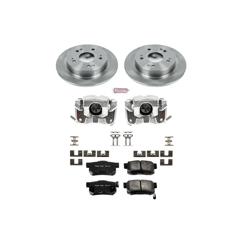 Power Stop 13-15 Acura ILX Rear Autospecialty Brake Kit w/Calipers (PSBKCOE1243)