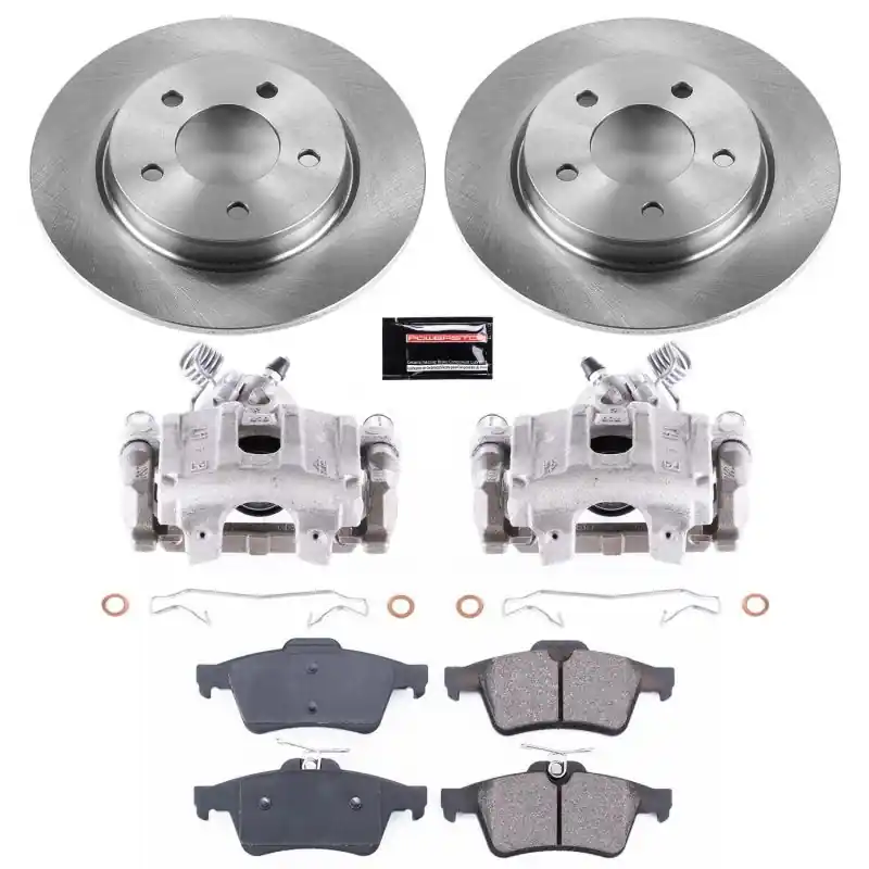 Power Stop 04-13 Mazda 3 Rear Autospecialty Brake Kit w/Calipers (PSBKCOE129)