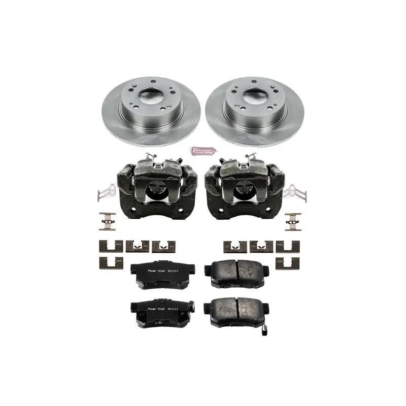 Power Stop 04-08 Acura TSX Rear Autospecialty Brake Kit w/Calipers (PSBKCOE2391)