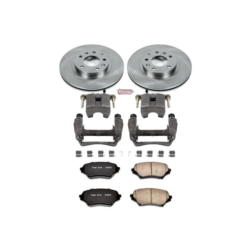 Power Stop 06-15 Mazda MX-5 Miata Front Autospecialty Brake Kit w/Calipers (PSBKCOE4659)