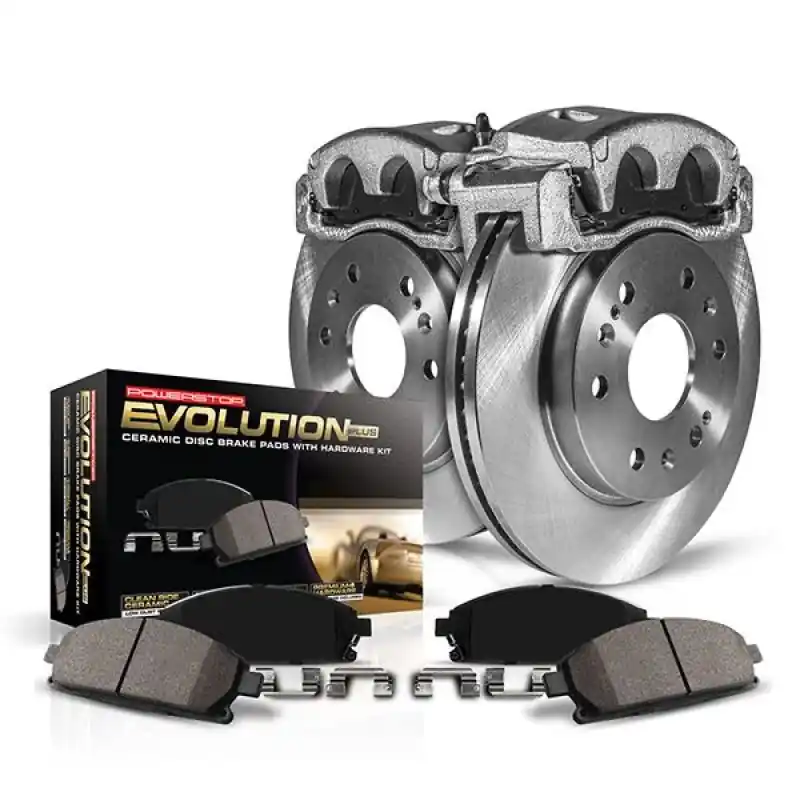Power Stop 2009 Nissan 350Z Rear Autospecialty Kit w/Calipers (PSBKCOE4732A)