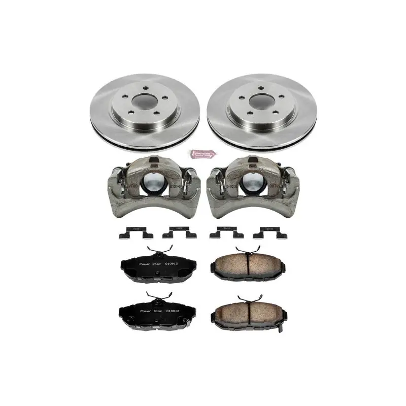 Power Stop 11-14 Ford Mustang Rear Autospecialty Brake Kit w/Calipers (PSBKCOE4749)