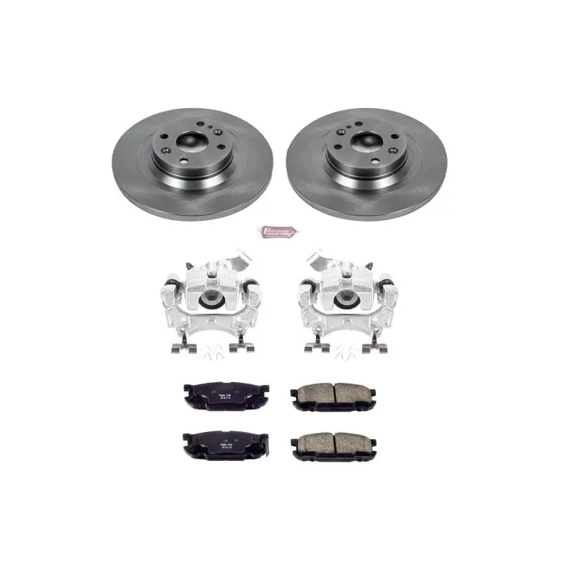 Power Stop 01-05 Mazda Miata Rear Autospecialty Brake Kit w/Calipers (PSBKCOE5267)