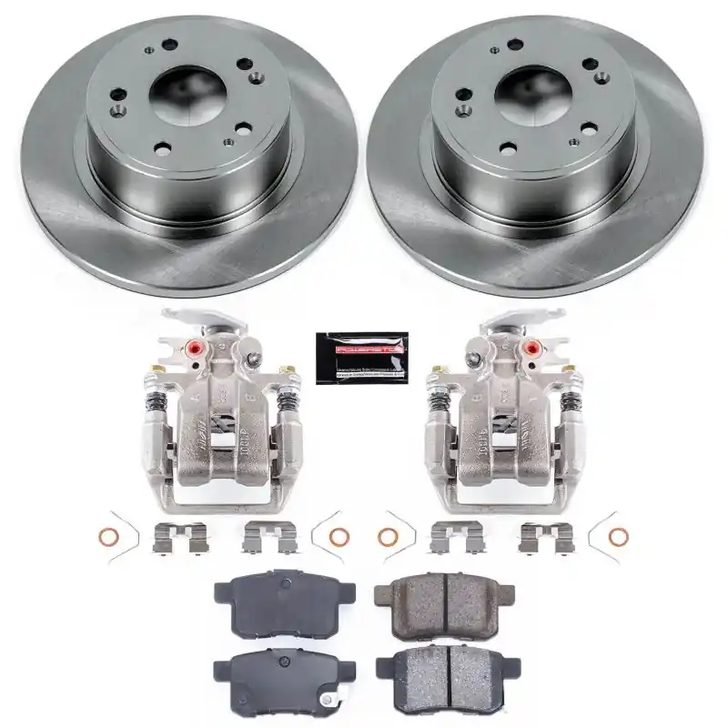 Power Stop 13-17 Honda Accord Rear Autospecialty Brake Kit w/Calipers (PSBKCOE5368A)