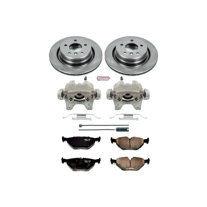 Power Stop 95-99 BMW M3 Rear Autospecialty Brake Kit w/Calipers (PSBKCOE581)