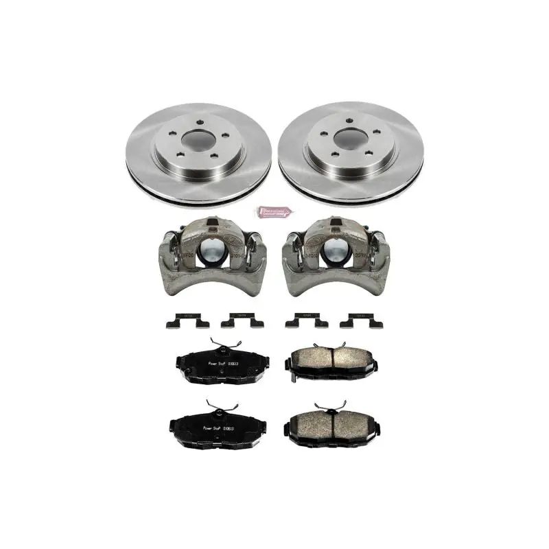 Power Stop 2012 Ford Mustang Rear Autospecialty Brake Kit w/Calipers (PSBKCOE5941)