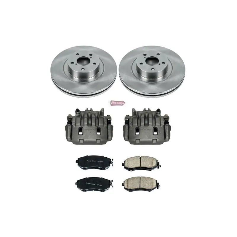 Power Stop 13-16 Scion FR-S Front Autospecialty Brake Kit w/Calipers (PSBKCOE6082A)