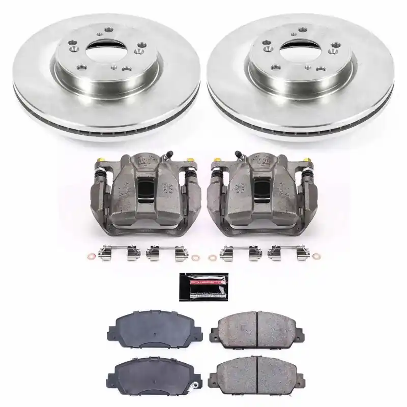 Power Stop 2013 Honda Accord Front Autospecialty Brake Kit w/Calipers (PSBKCOE6777A)