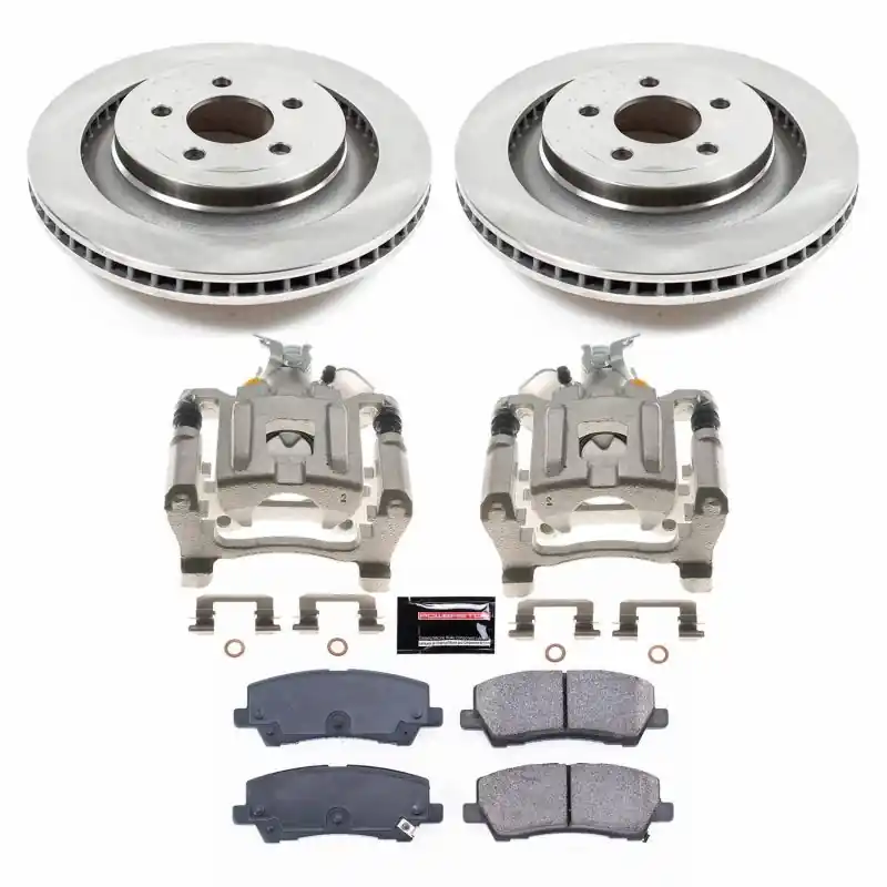 Power Stop 19-15 Ford Mustang Rear Autospecialty Brake Kit w/Calipers (PSBKCOE6812)