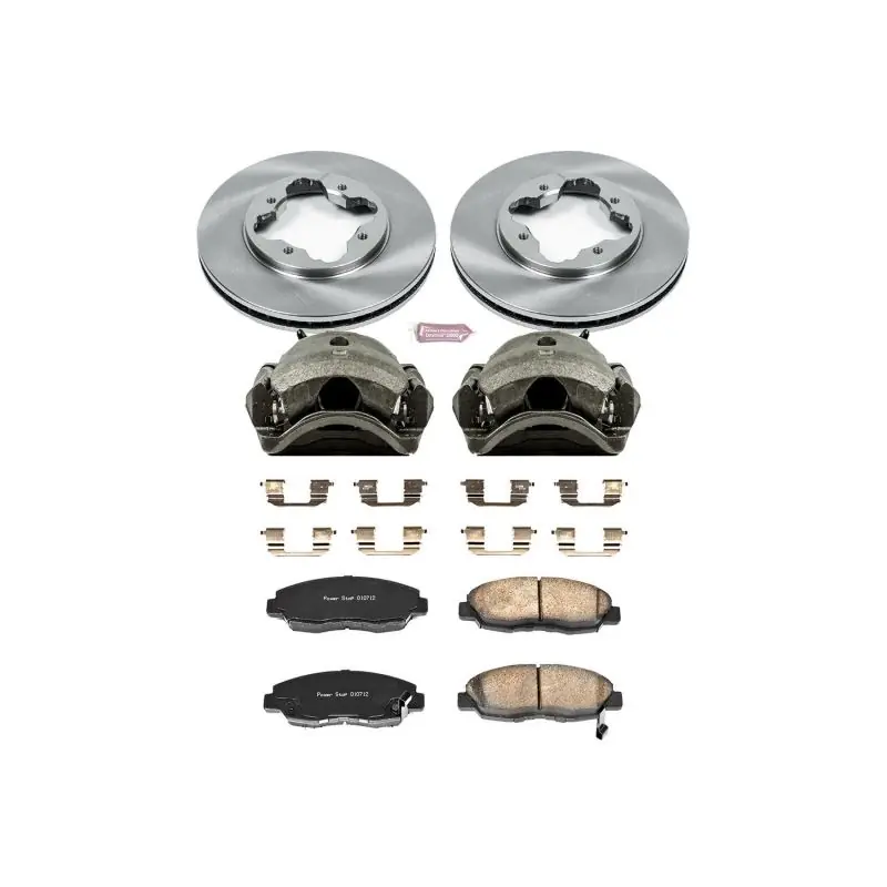 Power Stop 1997 Acura CL Front Autospecialty Brake Kit w/Calipers (PSBKCOE697)