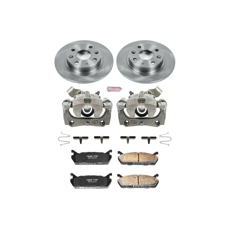 Power Stop 90-93 Mazda Miata Rear Autospecialty Brake Kit w/Calipers (PSBKCOE719)