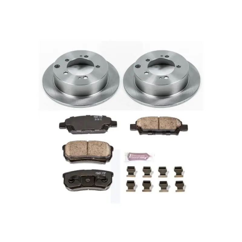 Power Stop 04-06 Mitsubishi Lancer Rear Autospecialty Brake Kit (PSBKOE1202)