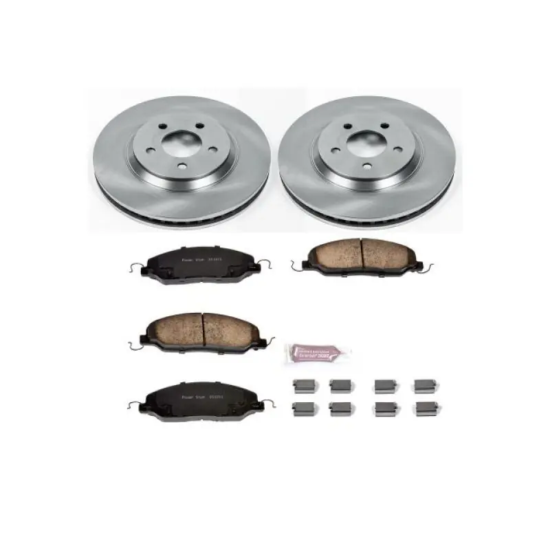 Power Stop 05-10 Ford Mustang Front Autospecialty Brake Kit (PSBKOE1380)