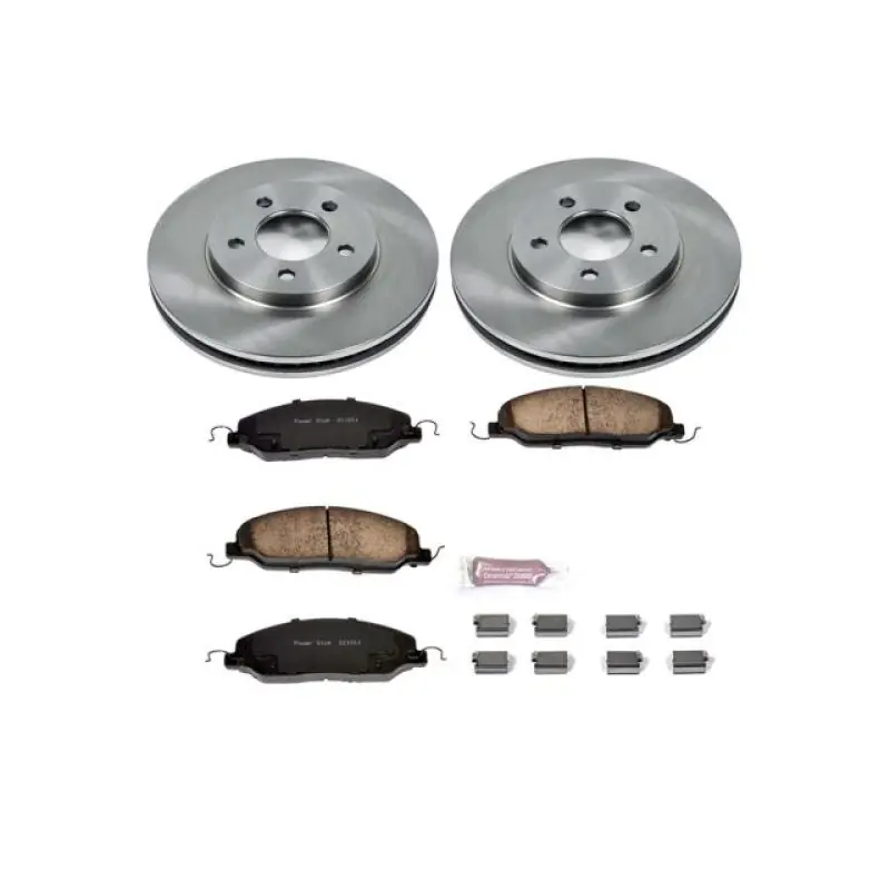 Power Stop 05-10 Ford Mustang Front Autospecialty Brake Kit (PSBKOE1382)