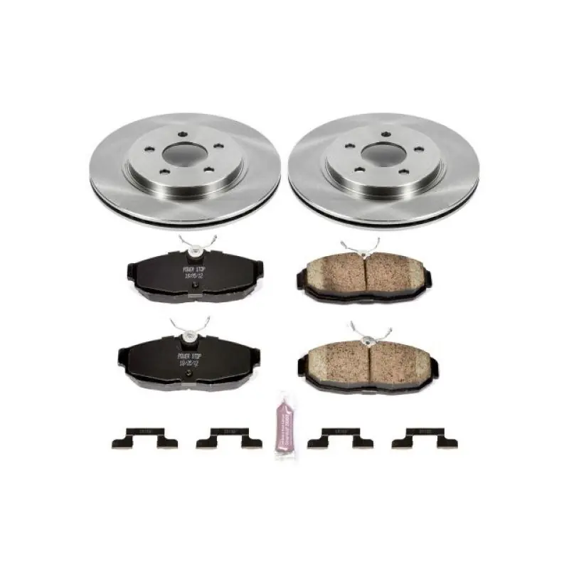 Power Stop 05-11 Ford Mustang Rear Autospecialty Brake Kit (PSBKOE1384)