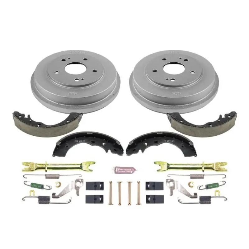 Power Stop 03-07 Honda Accord Coupe Rear Autospecialty Drum Kit (PSBKOE15318DK)