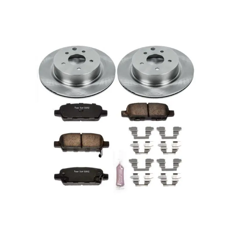 Power Stop 08-12 Infiniti EX35 Rear Autospecialty Brake Kit (PSBKOE179)