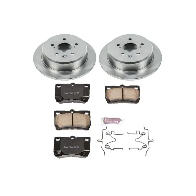 Power Stop 06-13 Lexus IS250 Rear Autospecialty Brake Kit (PSBKOE195)