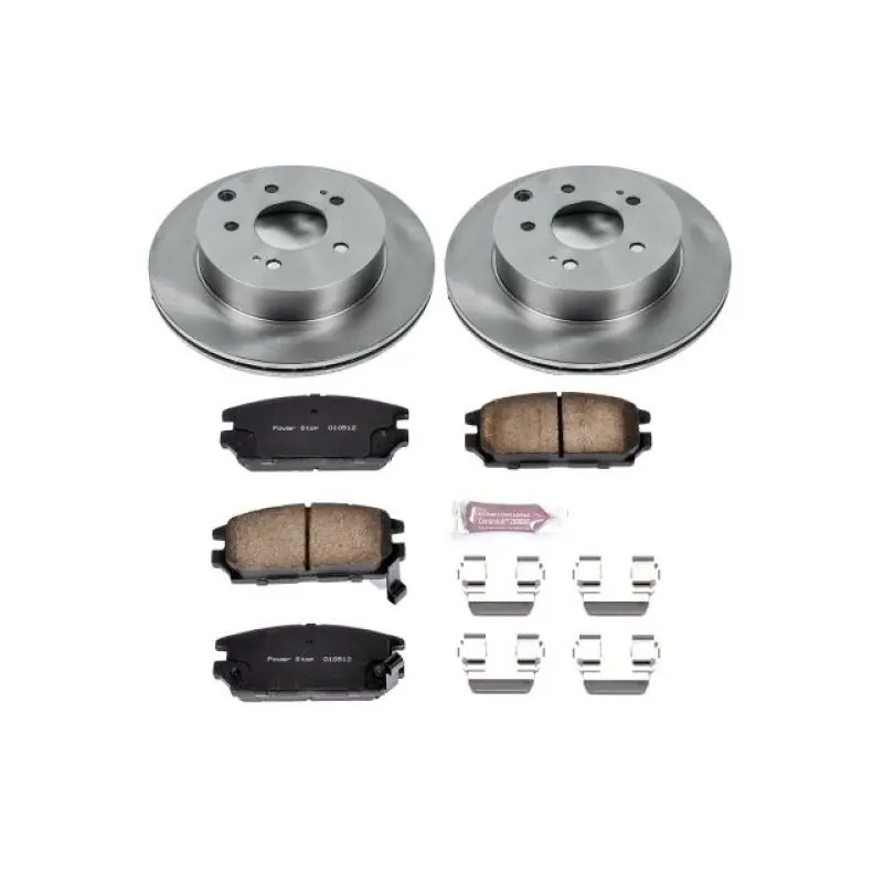 Power Stop 06-12 Mitsubishi Eclipse Rear Autospecialty Brake Kit (PSBKOE3079)