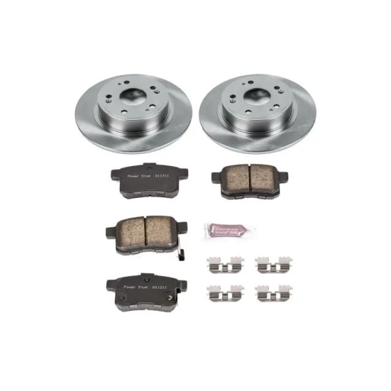 Power Stop 09-10 Acura TSX Rear Autospecialty Brake Kit (PSBKOE3127)