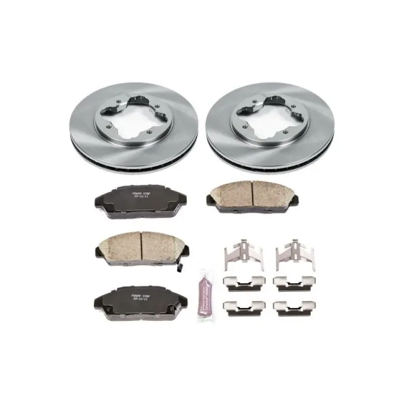 Power Stop 90-93 Honda Accord Front Autospecialty Brake Kit (PSBKOE3164)