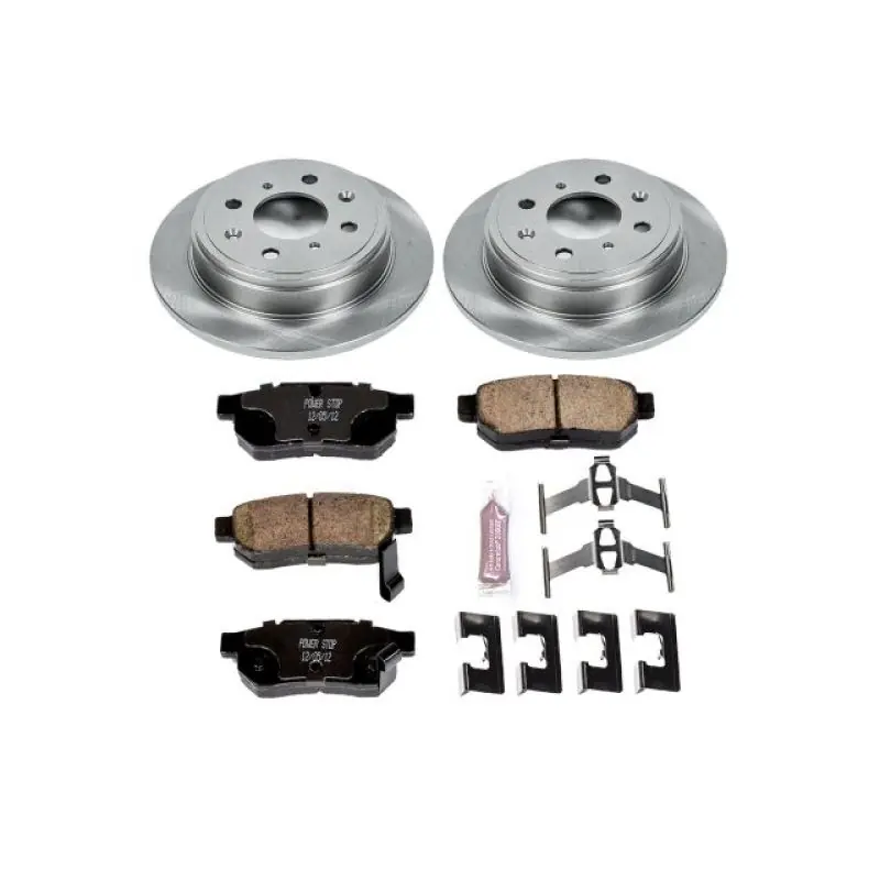 Power Stop 90-01 Acura Integra Rear Autospecialty Brake Kit (PSBKOE408)