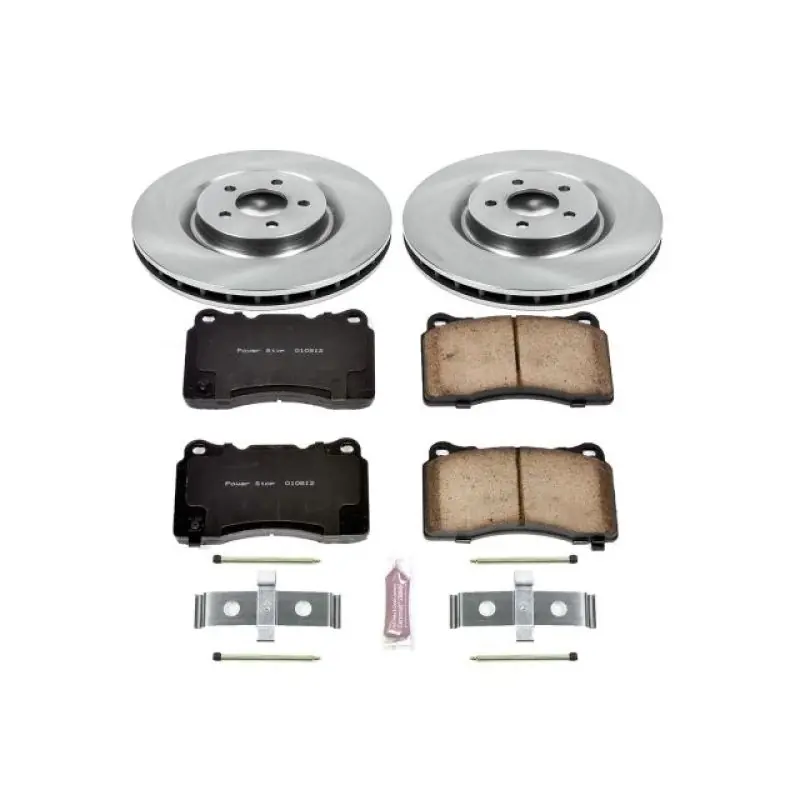 Power Stop 07-14 Ford Mustang Front Autospecialty Brake Kit (PSBKOE4547)