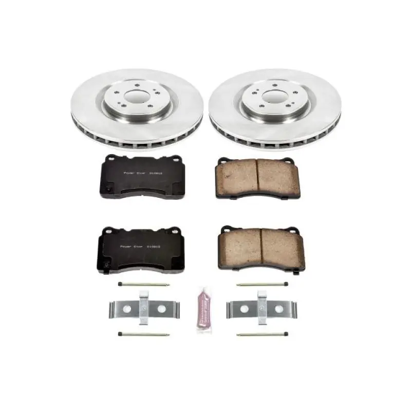 Power Stop 08-15 Mitsubishi Lancer Front Autospecialty Brake Kit (PSBKOE4551)