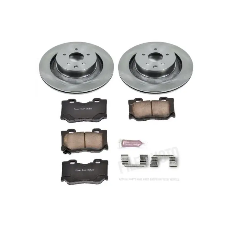 Power Stop 08-13 Infiniti G37 Rear Autospecialty Brake Kit (PSBKOE4732)