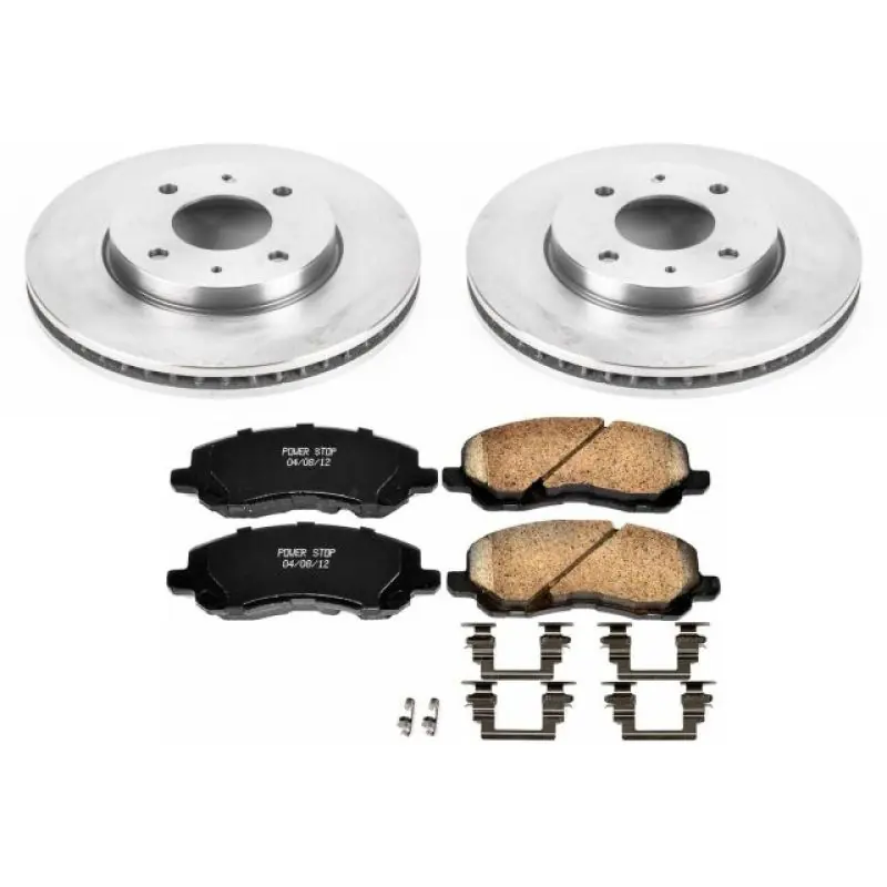 Power Stop 2004 Mitsubishi Lancer Front Autospecialty Brake Kit (PSBKOE5256)