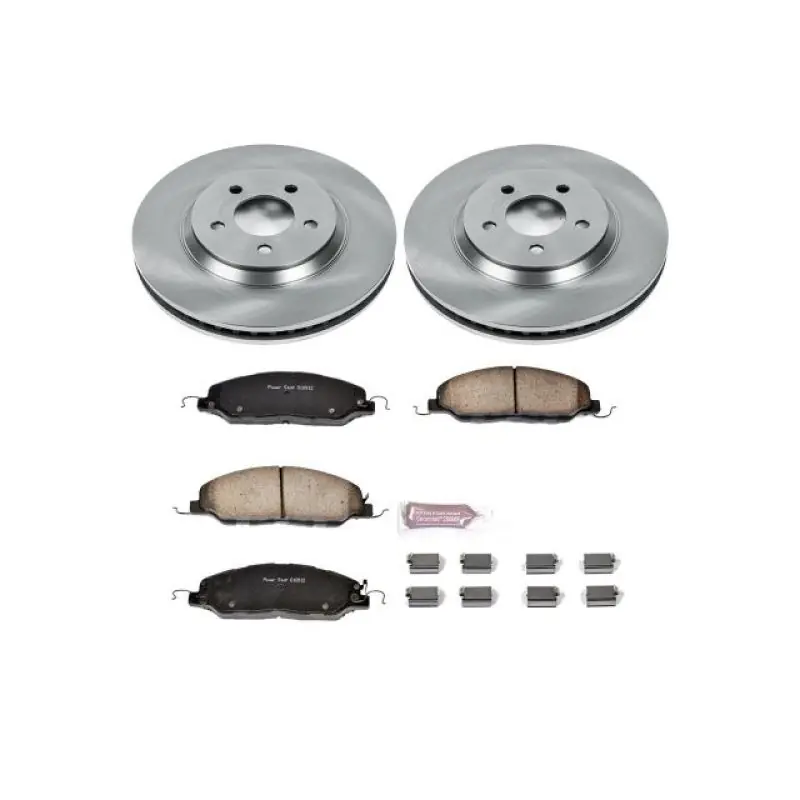 Power Stop 11-14 Ford Mustang Front Autospecialty Brake Kit (PSBKOE5407)