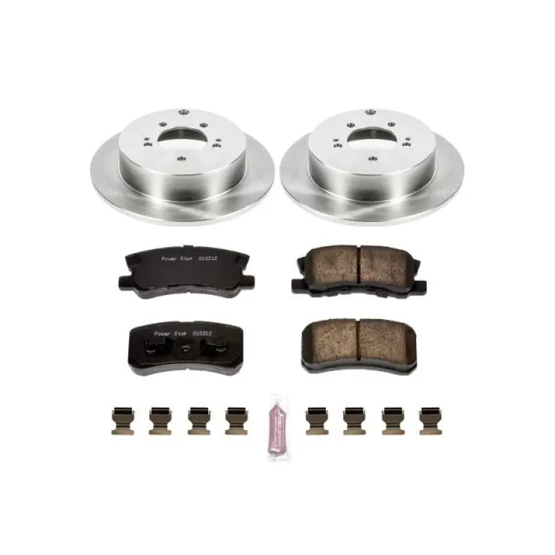 Power Stop 09-15 Mitsubishi Lancer Rear Autospecialty Brake Kit (PSBKOE5499)