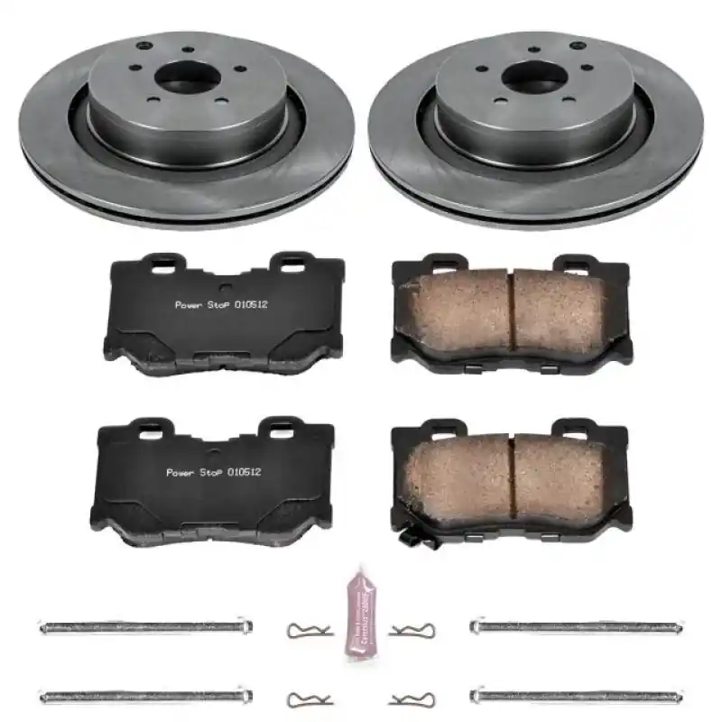Power Stop 09-13 Infiniti FX50 Rear Autospecialty Brake Kit (PSBKOE5861)