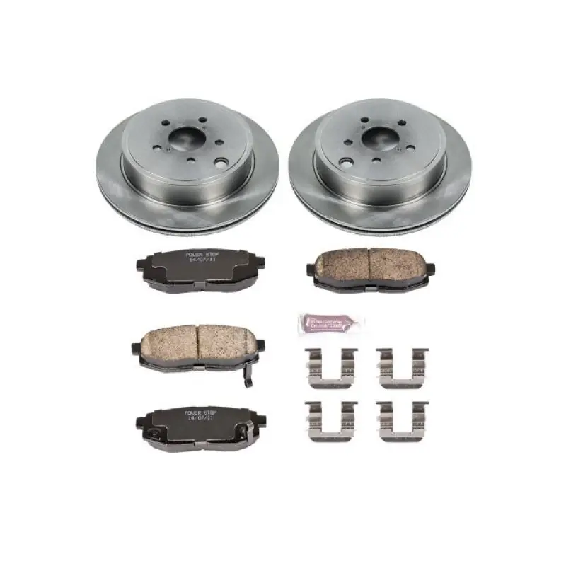 Power Stop 13-16 Scion FR-S Rear Autospecialty Brake Kit (PSBKOE5883)
