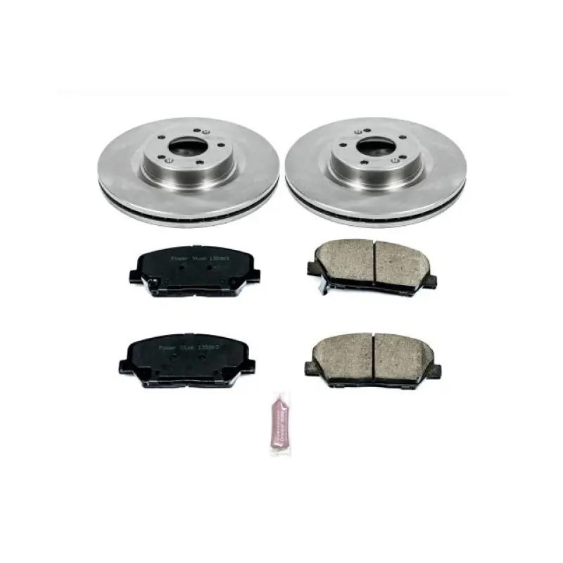 Power Stop 10-16 Hyundai Genesis Coupe Front Autospecialty Brake Kit (PSBKOE6169)