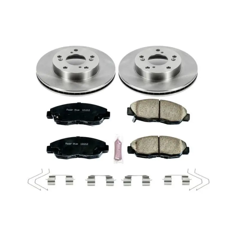 Power Stop 12-15 Honda Civic Front Autospecialty Brake Kit (PSBKOE6319)