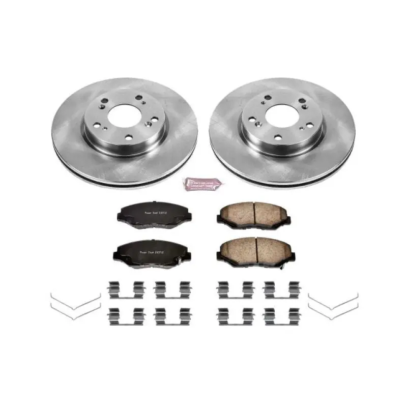 Power Stop 2013 Acura ILX Front Autospecialty Brake Kit (PSBKOE6490)