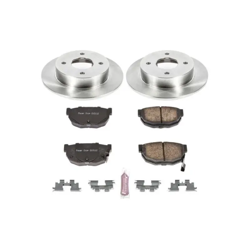 Power Stop 89-98 Nissan 240SX Rear Autospecialty Brake Kit (PSBKOE659)