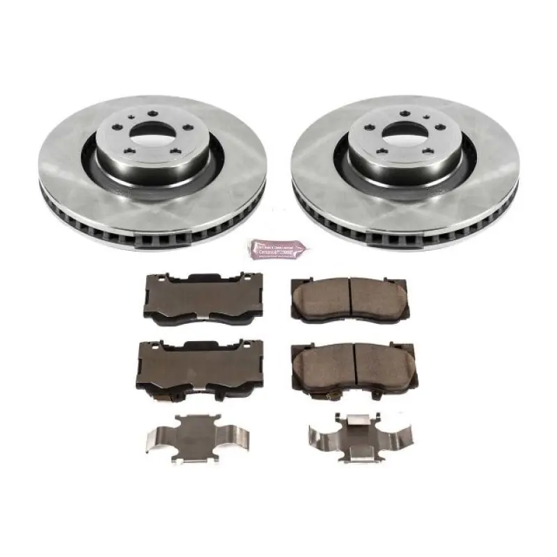 Power Stop 15-19 Ford Mustang Front Autospecialty Brake Kit (PSBKOE6806)
