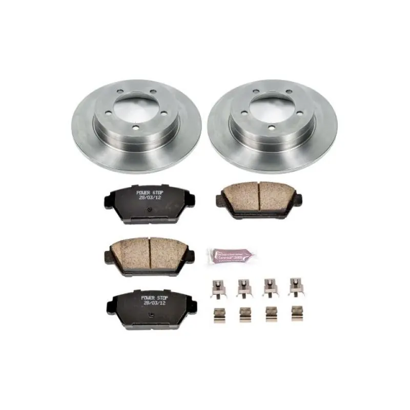 Power Stop 90-94 Eagle Talon Rear Autospecialty Brake Kit (PSBKOE684)