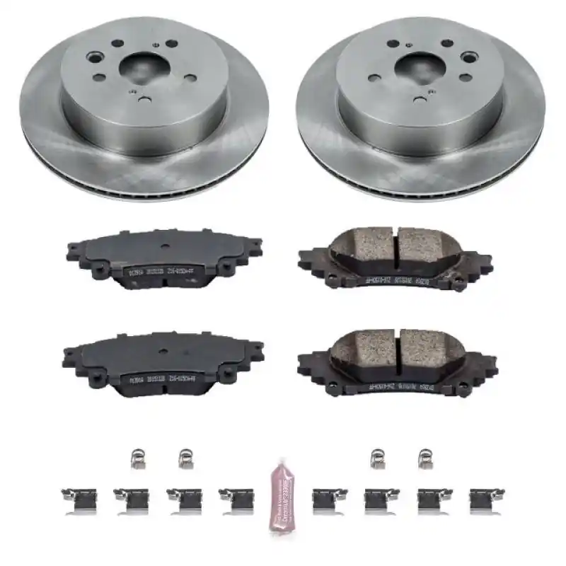 Power Stop 14-15 Lexus IS250 Rear Autospecialty Brake Kit (PSBKOE6928)