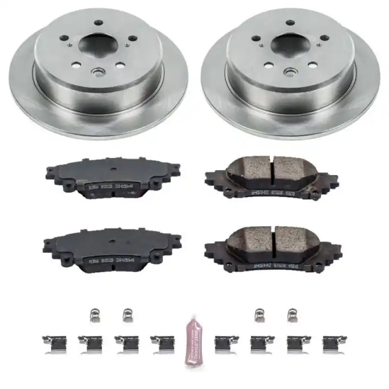 Power Stop 14-15 Lexus IS250 Rear Autospecialty Brake Kit (PSBKOE6930)