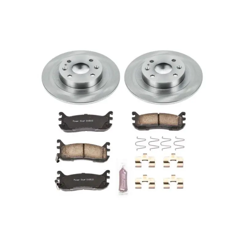 Power Stop 97-03 Ford Escort Rear Autospecialty Brake Kit (PSBKOE772)