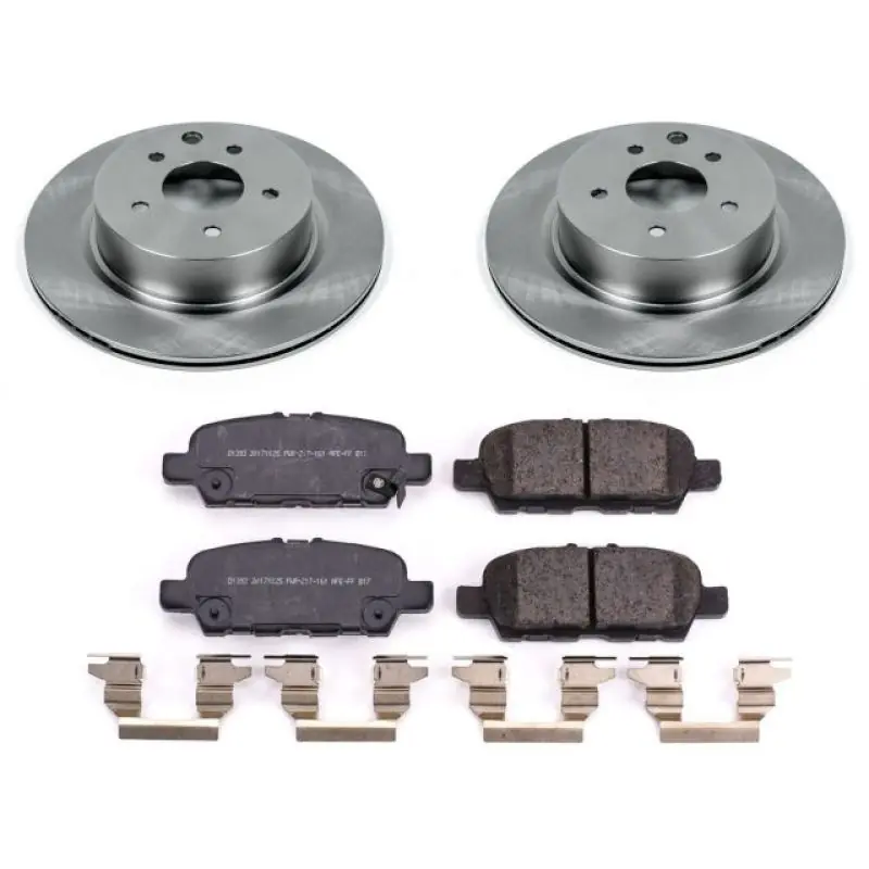 Power Stop 18-19 Nissan 370Z Rear Autospecialty Brake Kit (PSBKOE8062)