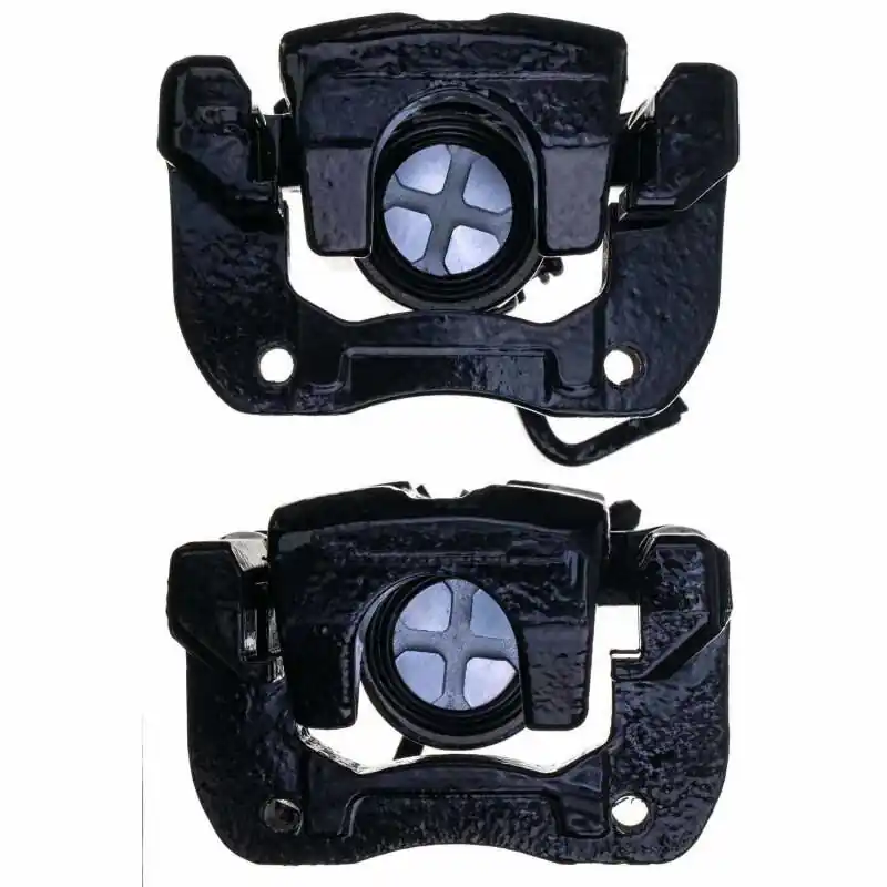 Power Stop 04-08 Acura TSX Rear Black Caliper - Pair w/Bracket (PSBS2068BLK)