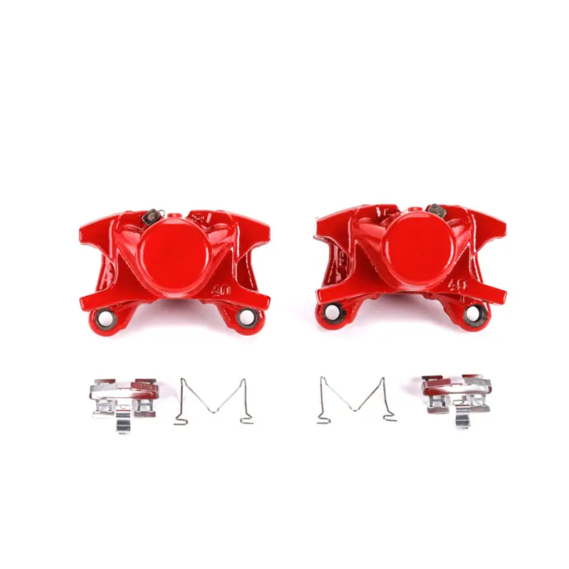 Power Stop 01-05 Lexus IS300 Rear Red Calipers w/o Brackets - Pair (PSBS2838)