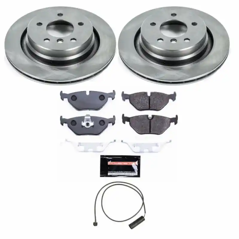 Power Stop 95-99 BMW M3 Rear Track Day Brake Kit (PSBTDBK581)